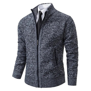 Leon - Strickpullover mit Reißverschluss