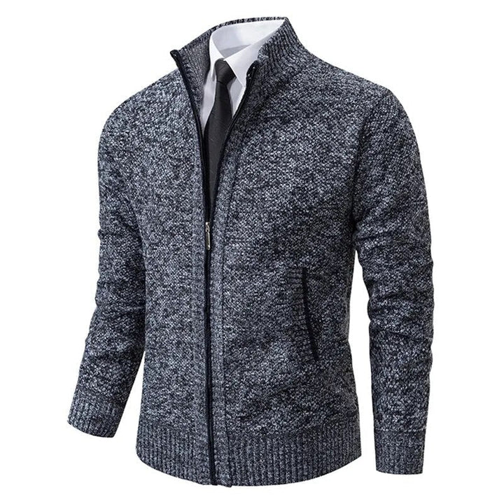 Leon - Strickpullover mit Reißverschluss