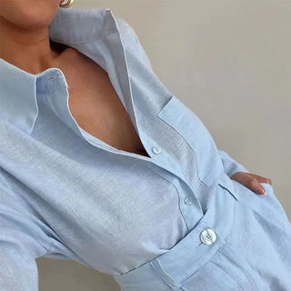 Yvonne - Set mit Hemdbluse