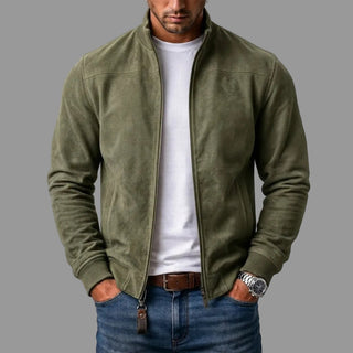 Moritz - Bomberjacke in Wildlederoptik