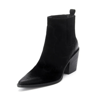 Gabriele - Velours-Stiefeletten