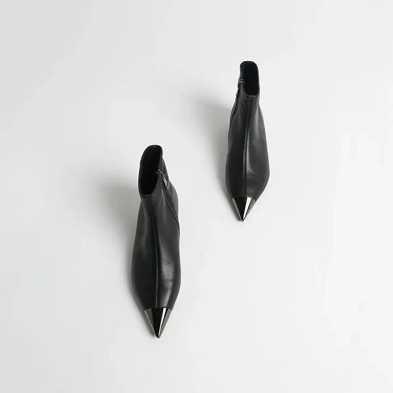Angelika - Lederstiefeletten