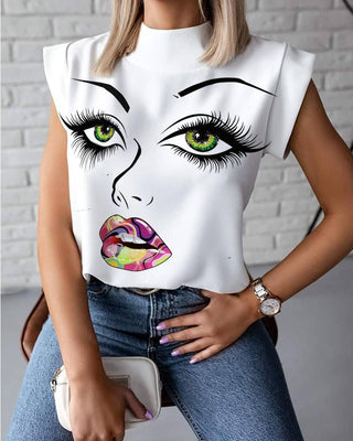 Hildegard - Print-Top