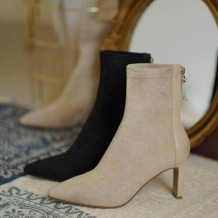 Stefanie - Cord-Stiefeletten