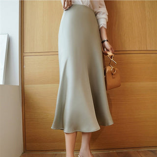Neele - Satin-Midirock