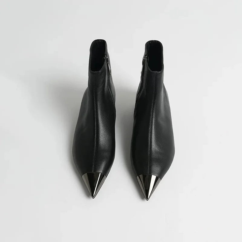 Angelika - Lederstiefeletten