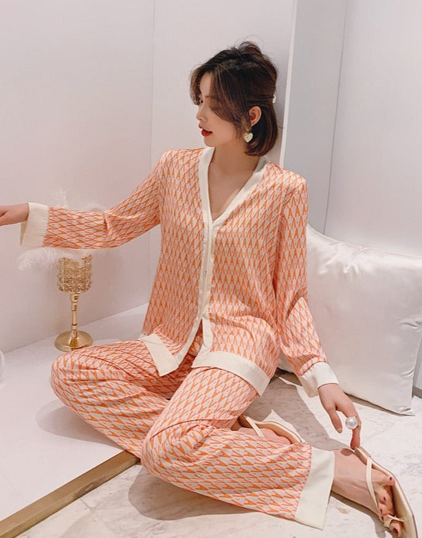Yvonne - Bedrucktes Set