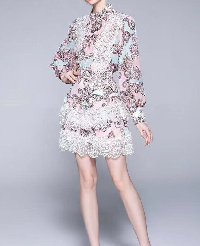 Inga - Bluse mit Minirock