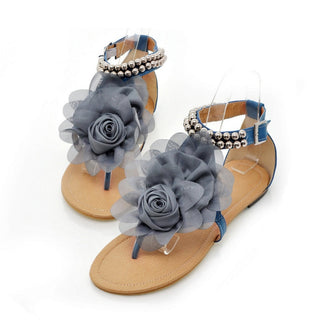 Jessica - Sandalen mit Blumen