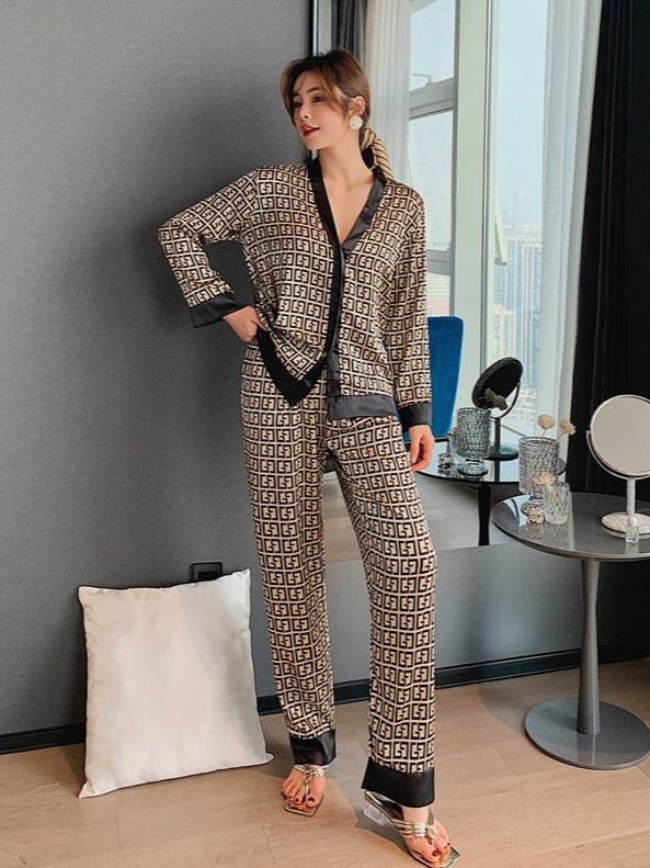 Yvonne - Bedrucktes Set