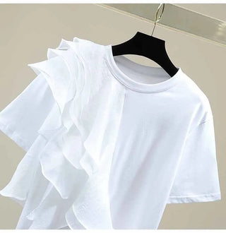 Annika - Rüschen-T-Shirt