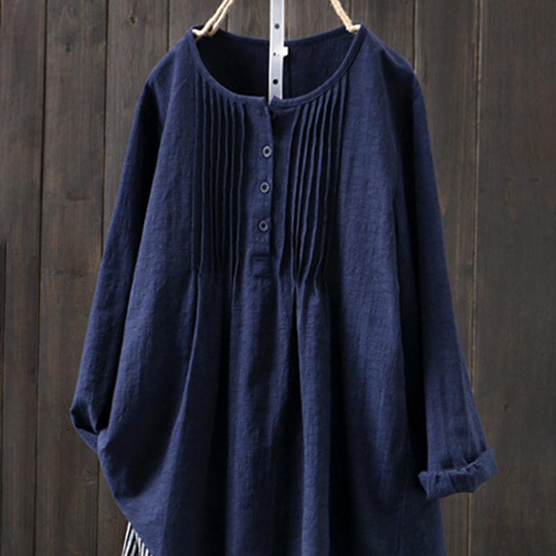 Edith - Leinenbluse