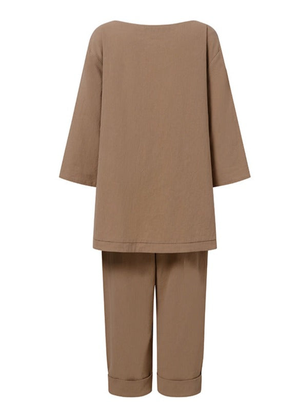 Diana - Baumwollset mit weiter Hose