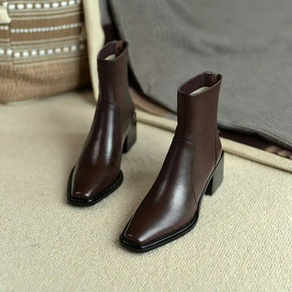 Nora - Lederstiefeletten