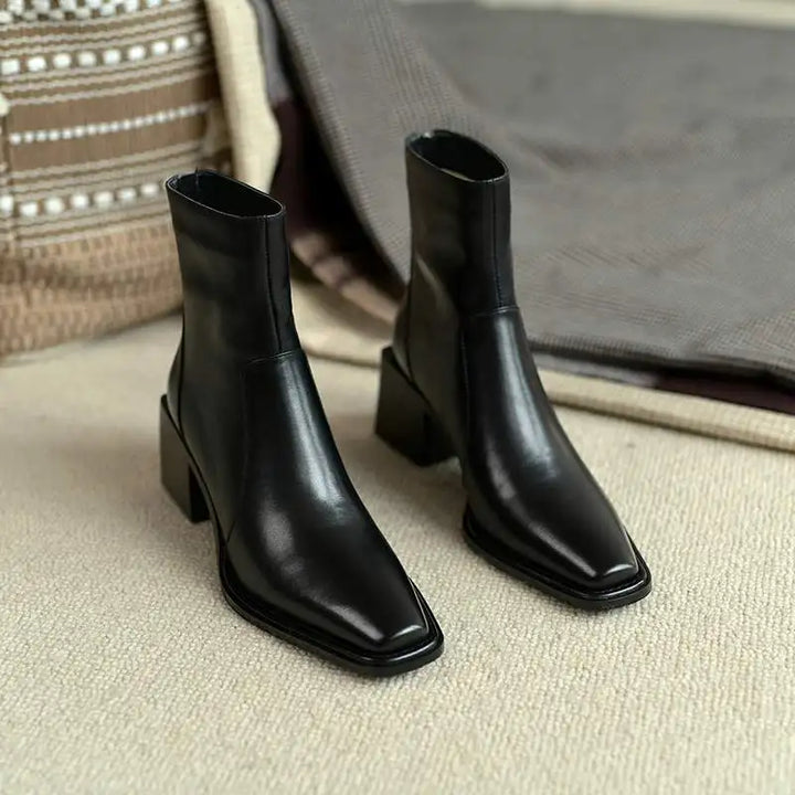 Nora - Lederstiefeletten