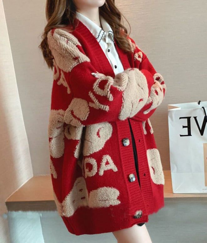 Louisa - Applikations-Pullover