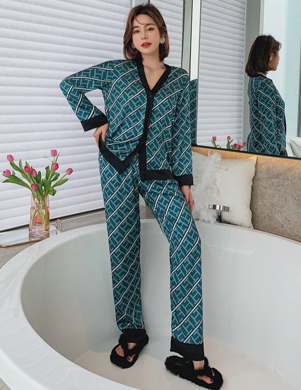 Yvonne - Bedrucktes Set