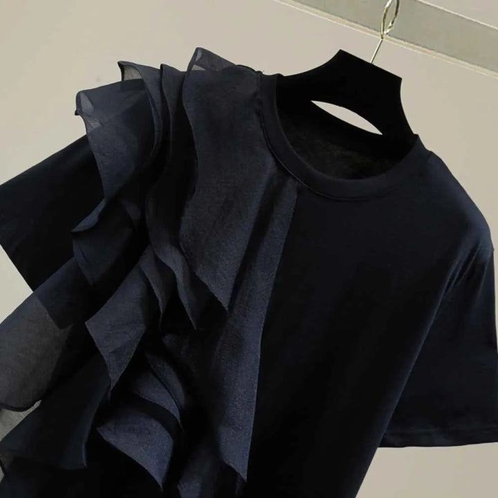 Annika - Rüschen-T-Shirt