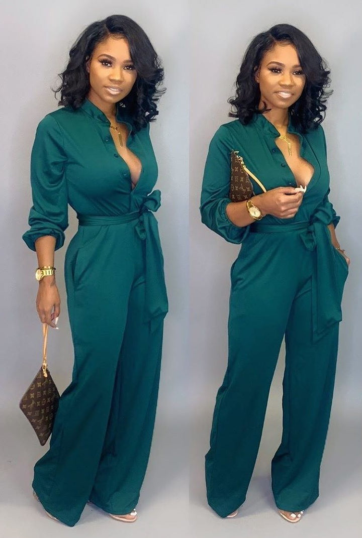 Eva - Jumpsuit mit Gürtel