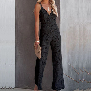 Angelika - Sommer-Jumpsuit mit Spitze