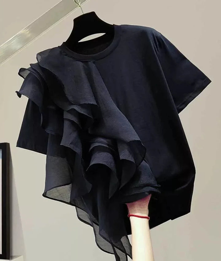 Annika - Rüschen-T-Shirt