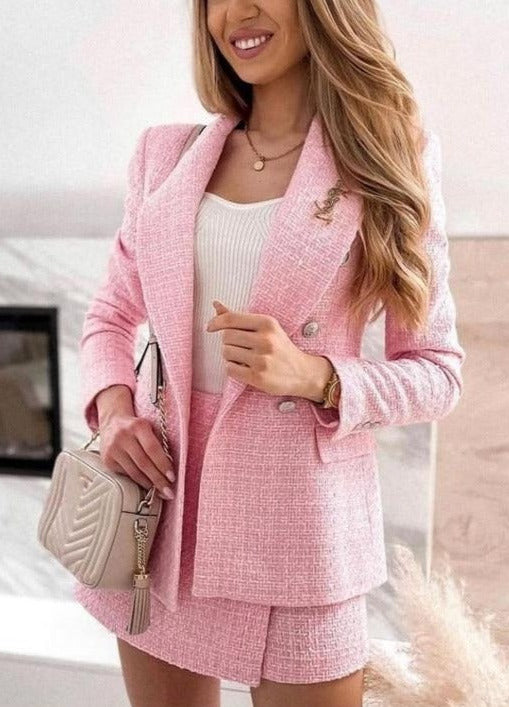 Swantje - Tweed-Blazer mit Skort