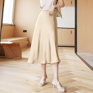 Neele - Satin-Midirock