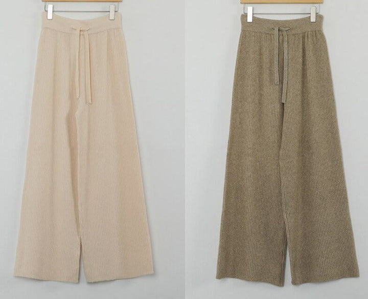 Jacqueline - Strickset mit weiter Hose