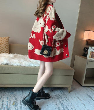 Louisa - Applikations-Pullover