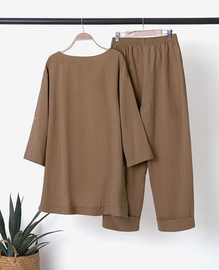 Diana - Baumwollset mit weiter Hose