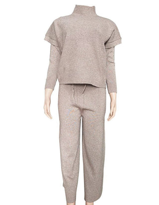 Jacqueline - Strickset mit weiter Hose
