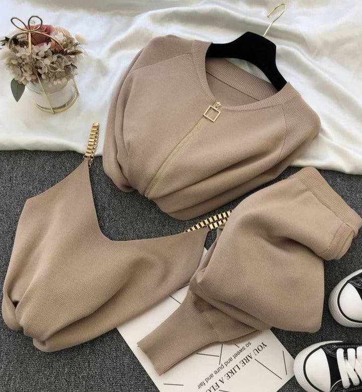 Frieda - Dreiteiliges Strickset