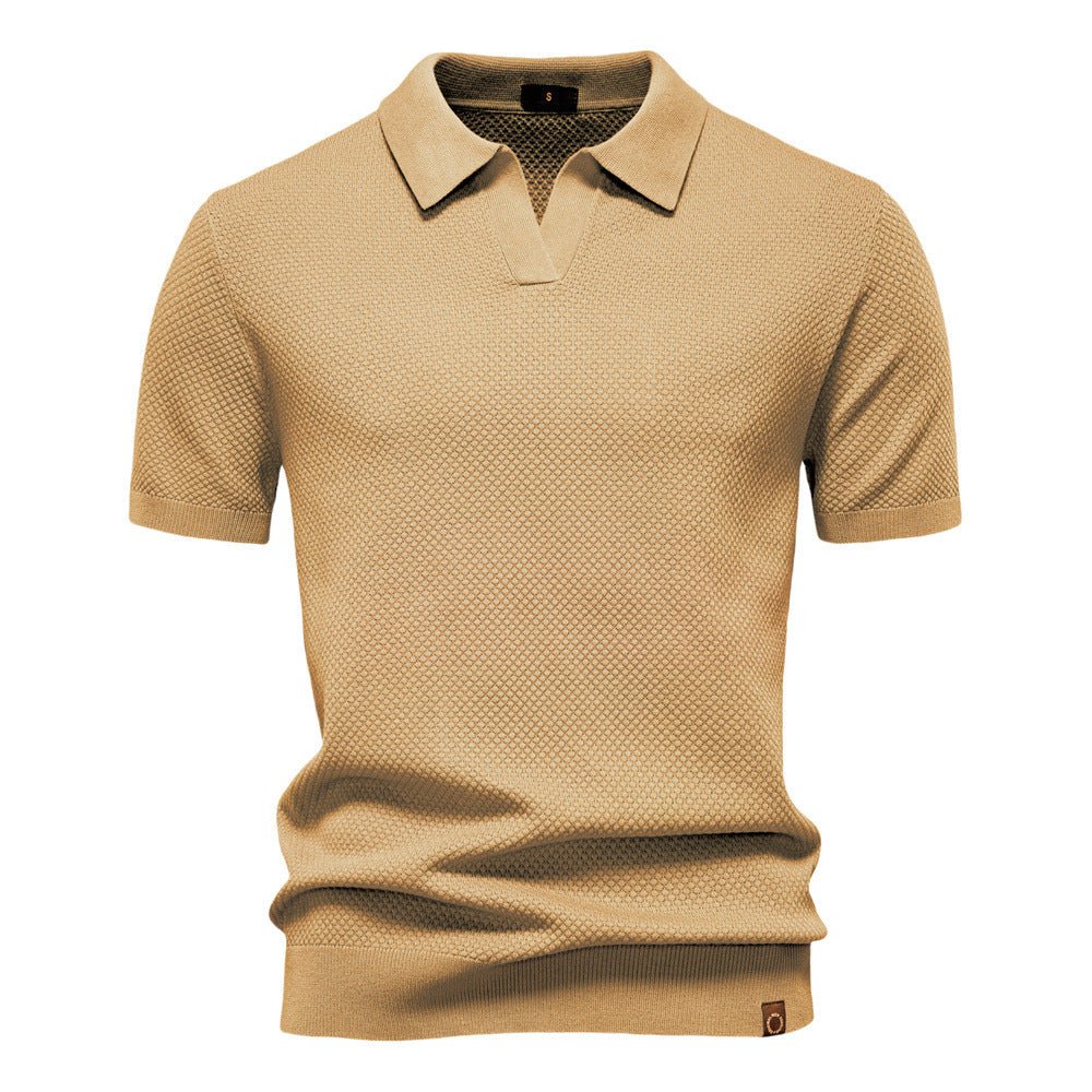 Hauke - Strukturiertes Poloshirt