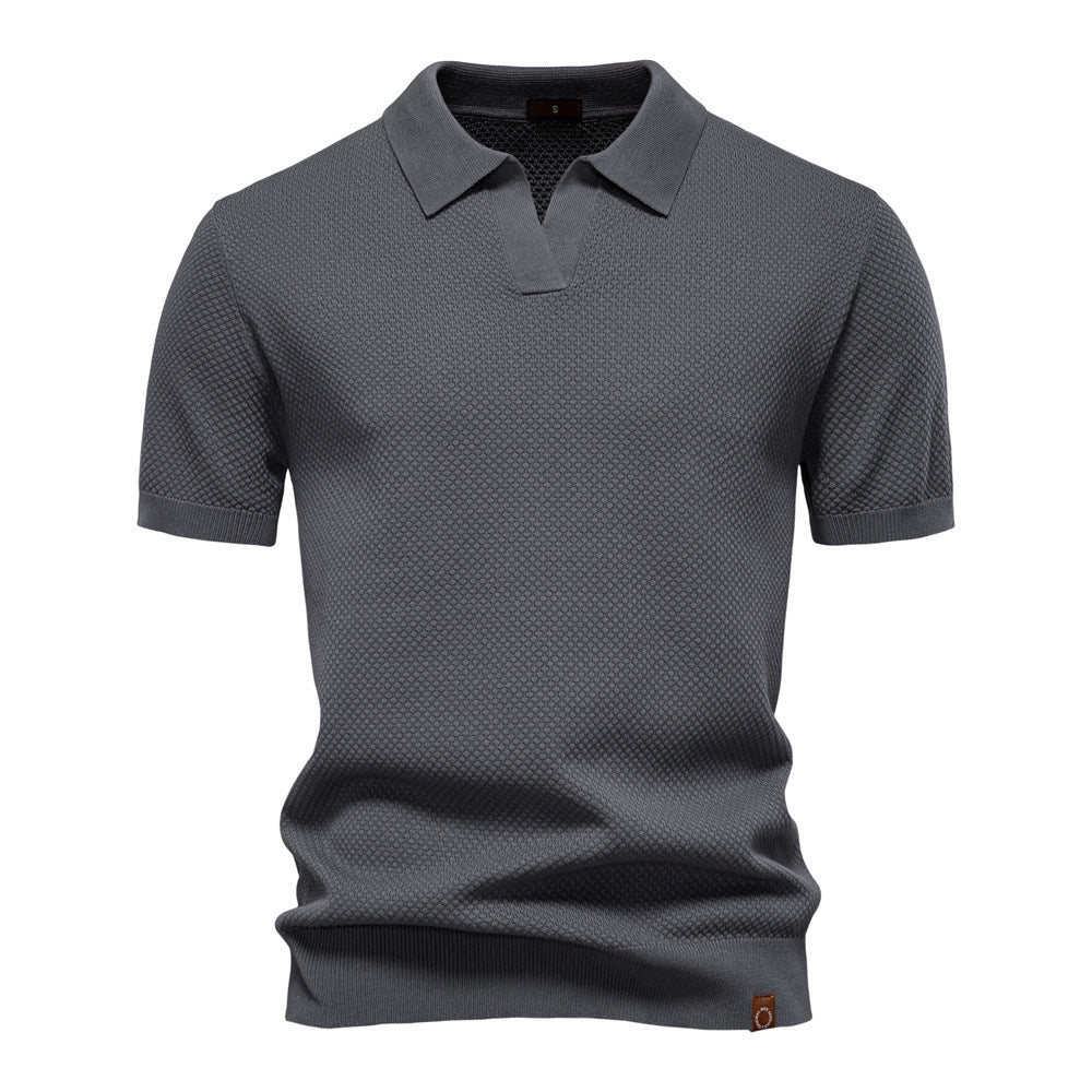 Till - Strukturiertes Poloshirt