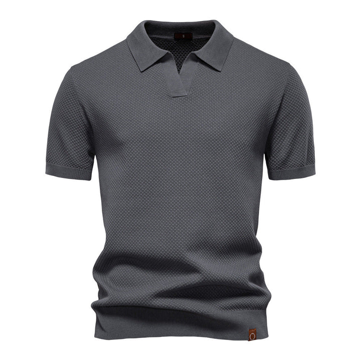 Till - Strukturiertes Poloshirt