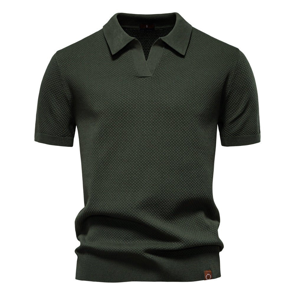 Hauke - Strukturiertes Poloshirt