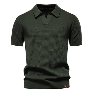 Hauke - Strukturiertes Poloshirt