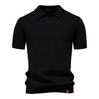 Hauke - Strukturiertes Poloshirt