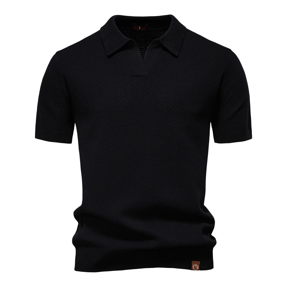 Till - Strukturiertes Poloshirt