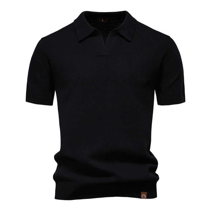 Till - Strukturiertes Poloshirt
