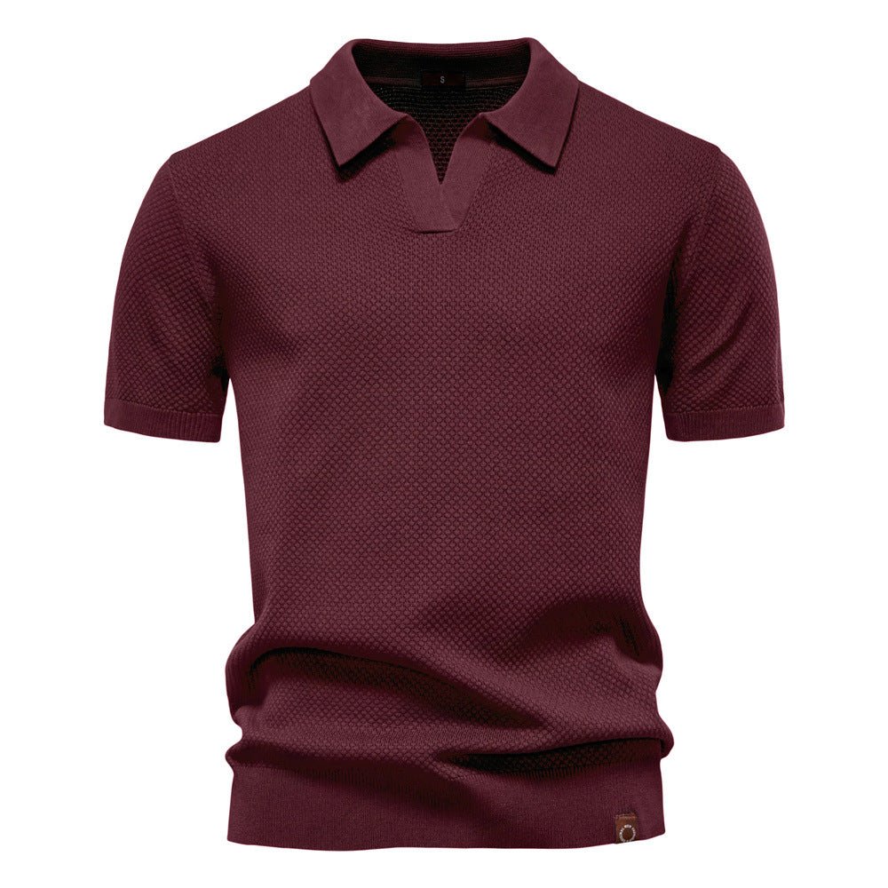 Hauke - Strukturiertes Poloshirt