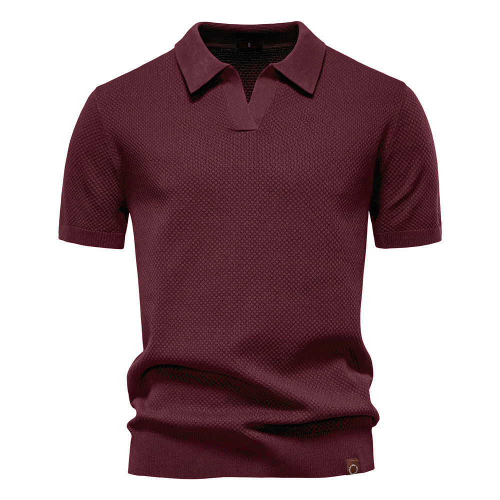 Till - Strukturiertes Poloshirt