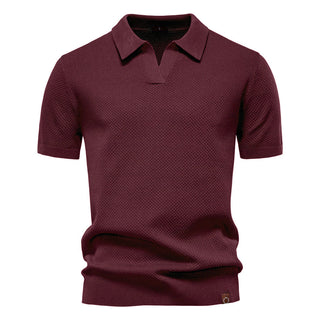 Till - Strukturiertes Poloshirt