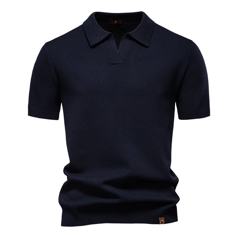 Hauke - Strukturiertes Poloshirt