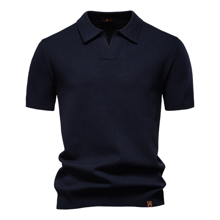 Till - Strukturiertes Poloshirt