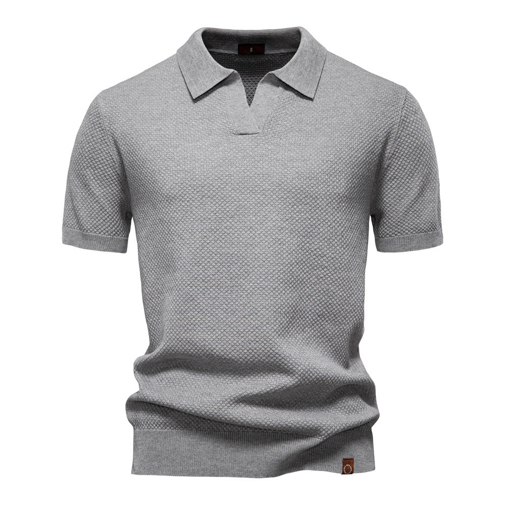 Till - Strukturiertes Poloshirt
