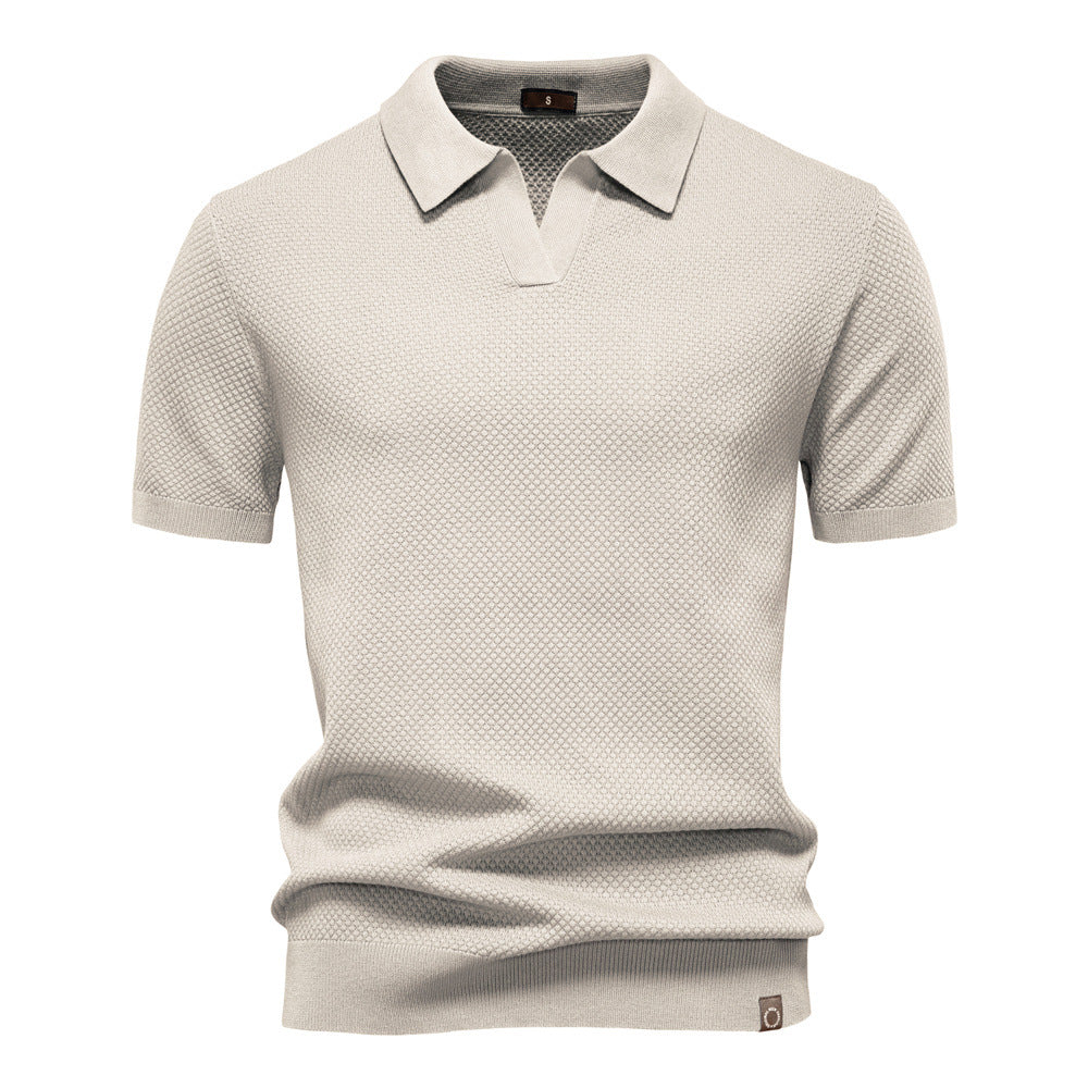 Till - Strukturiertes Poloshirt