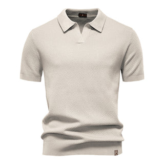 Till - Strukturiertes Poloshirt