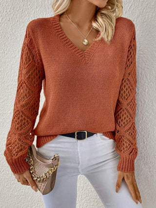 Maren - Pullover mit V-Ausschnitt