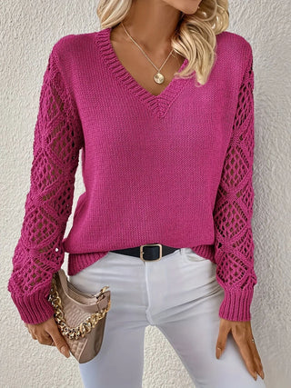 Maren - Pullover mit V-Ausschnitt